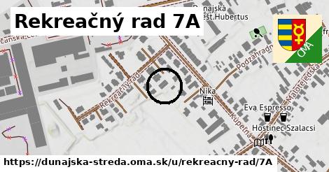 Rekreačný rad 7A, Dunajská Streda