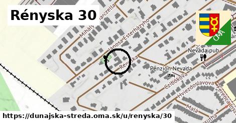 Rényska 30, Dunajská Streda