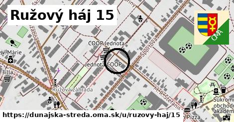 Ružový háj 15, Dunajská Streda