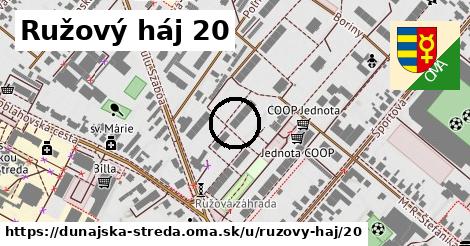 Ružový háj 20, Dunajská Streda