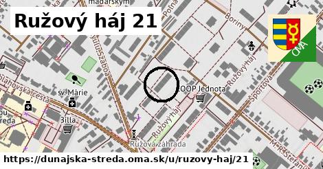 Ružový háj 21, Dunajská Streda
