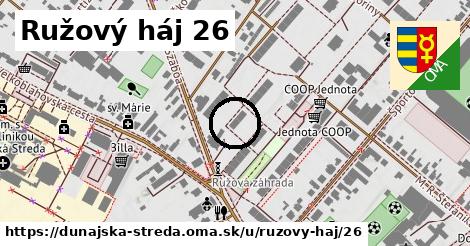 Ružový háj 26, Dunajská Streda