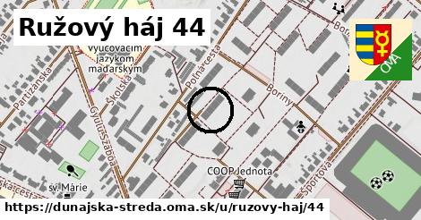 Ružový háj 44, Dunajská Streda