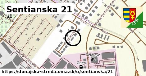 Sentianska 21, Dunajská Streda