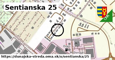 Sentianska 25, Dunajská Streda