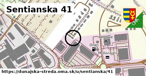 Sentianska 41, Dunajská Streda