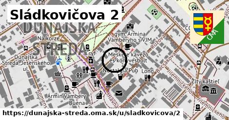 Sládkovičova 2, Dunajská Streda