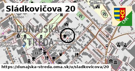 Sládkovičova 20, Dunajská Streda