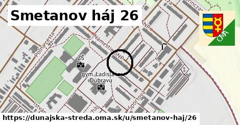 Smetanov háj 26, Dunajská Streda