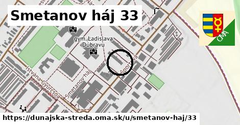 Smetanov háj 33, Dunajská Streda