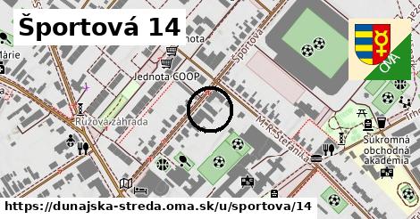 Športová 14, Dunajská Streda