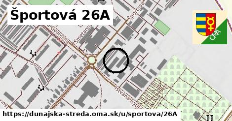 Športová 26A, Dunajská Streda