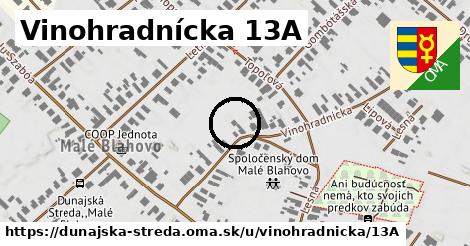 Vinohradnícka 13A, Dunajská Streda