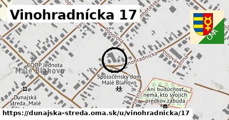 Vinohradnícka 17, Dunajská Streda