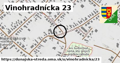 Vinohradnícka 23, Dunajská Streda