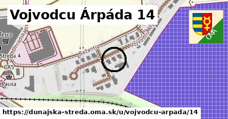 Vojvodcu Árpáda 14, Dunajská Streda