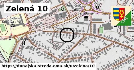 Zelená 10, Dunajská Streda