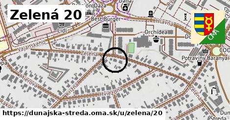 Zelená 20, Dunajská Streda