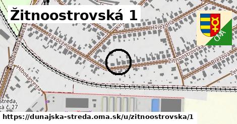 Žitnoostrovská 1, Dunajská Streda
