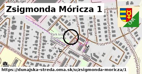 Zsigmonda Móricza 1, Dunajská Streda