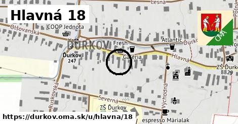 Hlavná 18, Ďurkov