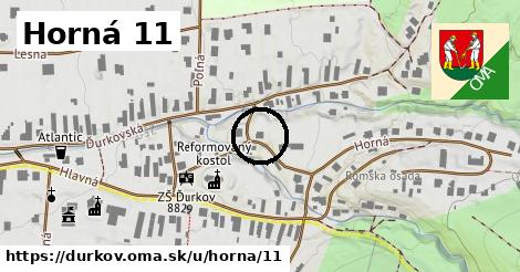 Horná 11, Ďurkov