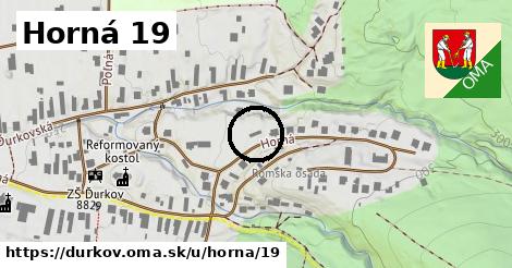 Horná 19, Ďurkov