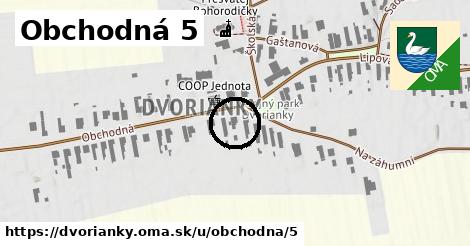 Obchodná 5, Dvorianky