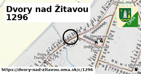 Dvory nad Žitavou <span class="supisne">1296</span>