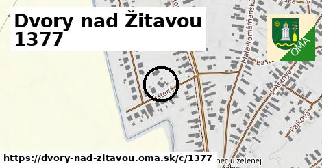 Dvory nad Žitavou <span class="supisne">1377</span>