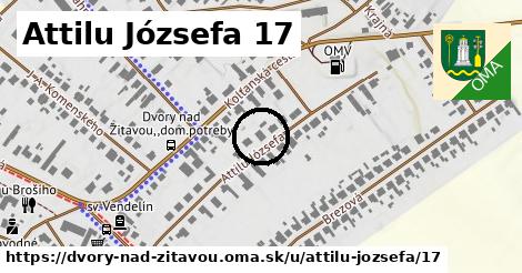 Attilu Józsefa 17, Dvory nad Žitavou