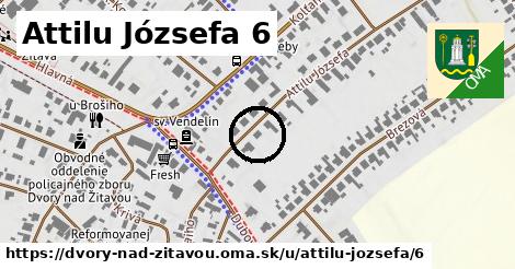 Attilu Józsefa 6, Dvory nad Žitavou