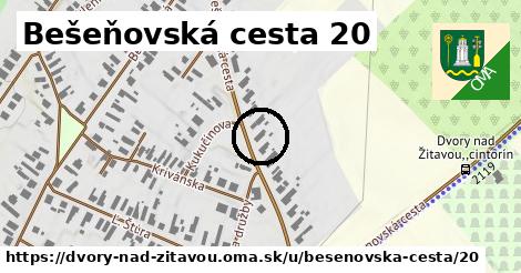 Bešeňovská cesta 20, Dvory nad Žitavou