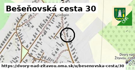 Bešeňovská cesta 30, Dvory nad Žitavou