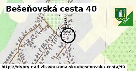 Bešeňovská cesta 40, Dvory nad Žitavou