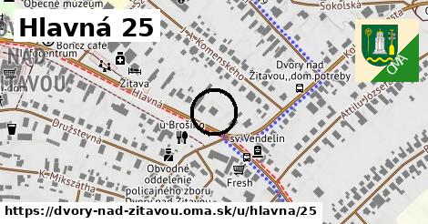 Hlavná 25, Dvory nad Žitavou