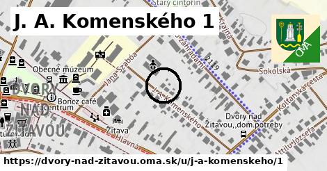 J. A. Komenského 1, Dvory nad Žitavou