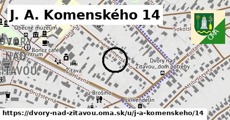 J. A. Komenského 14, Dvory nad Žitavou