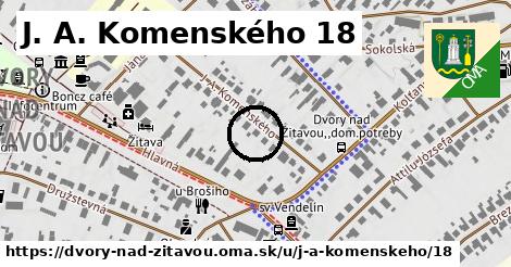 J. A. Komenského 18, Dvory nad Žitavou