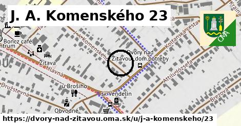 J. A. Komenského 23, Dvory nad Žitavou