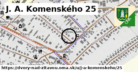 J. A. Komenského 25, Dvory nad Žitavou