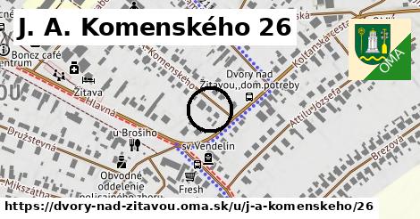 J. A. Komenského 26, Dvory nad Žitavou
