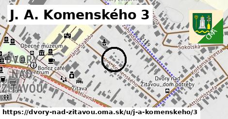 J. A. Komenského 3, Dvory nad Žitavou