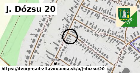 J. Dózsu 20, Dvory nad Žitavou