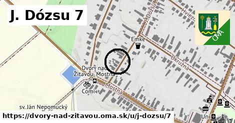 J. Dózsu 7, Dvory nad Žitavou