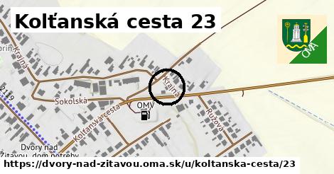 Kolťanská cesta 23, Dvory nad Žitavou