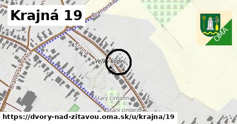 Krajná 19, Dvory nad Žitavou