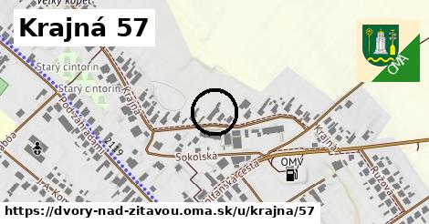 Krajná 57, Dvory nad Žitavou