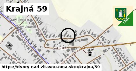 Krajná 59, Dvory nad Žitavou