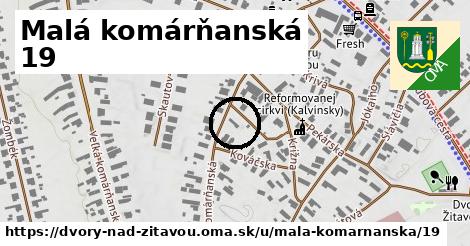 Malá komárňanská 19, Dvory nad Žitavou